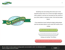 Tablet Screenshot of mmvehicles.com